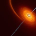 La detección más lejana de un agujero negro engullendo a una estrella