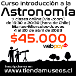 Curso de introducción a la Astronomía (online)