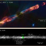 ALMA captura por primera vez el lugar de origen de un jet protoestelar magnetizado
