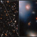 Webb observa un agujero negro supermasivo devorándose en el universo primitivo