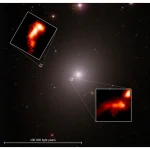 Gran Telescopio de Canarias captura cómo el agujero negro de la galaxia supergigante M87 moldea sus filamentos